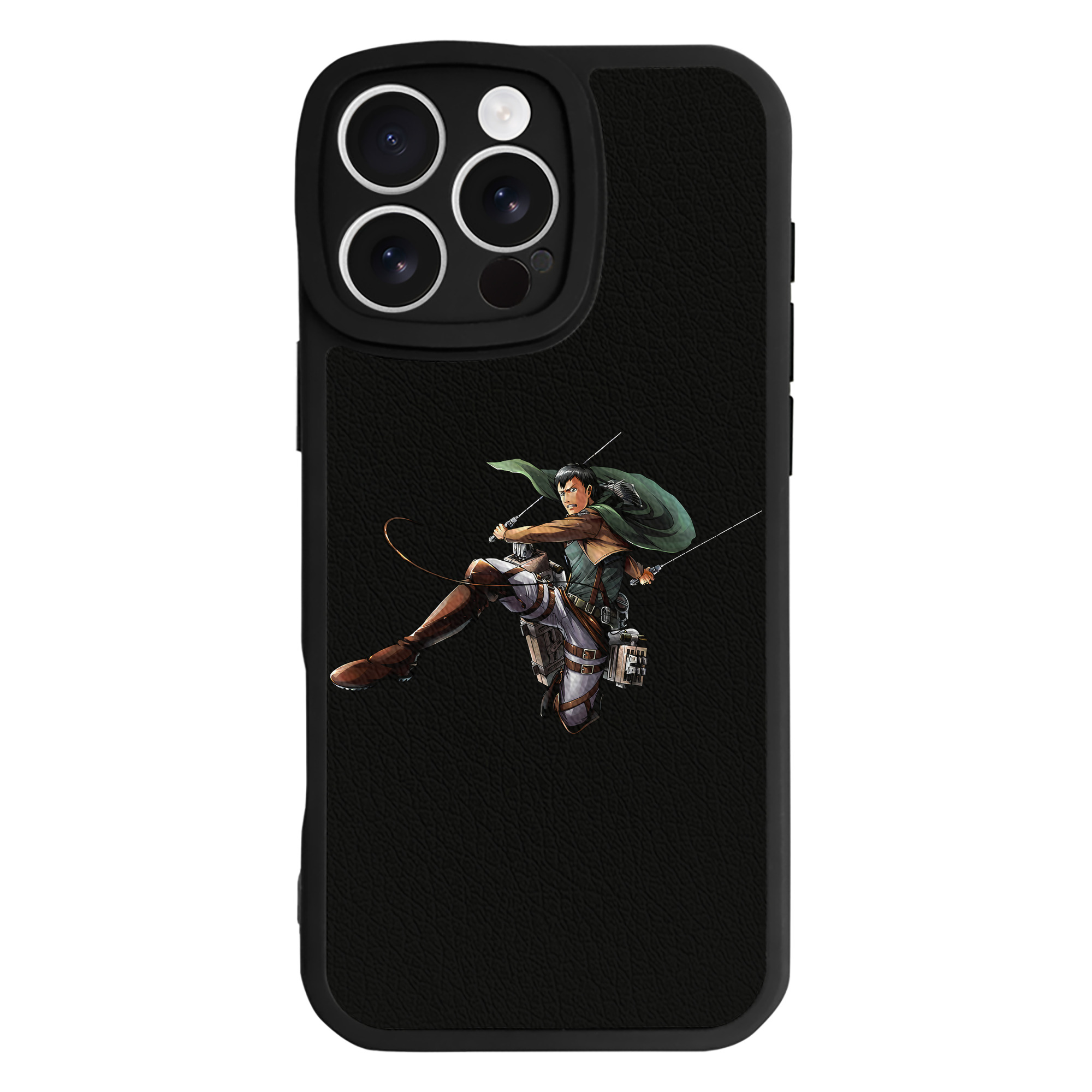 （画像用） 進撃の巨人 ベルトルト・フーバー Attack on Titan Bertholdt Hoover 【iPhone 16シリーズ対応】シリコンスマホケース（レザー調） 材質：シリコン
